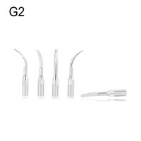 5 sztuk/paczka stomatologiczny skaler ultradźwiękowy skalowanie wskazówka G1 G2 G3 G4 G5 porady Fit EMS dzięcioł rękojeść stomatologia Instrument 3